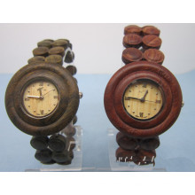 Hlw031 OEM Men′s and Women′s Wooden Watch Bamboo High Quality Wrist Watch